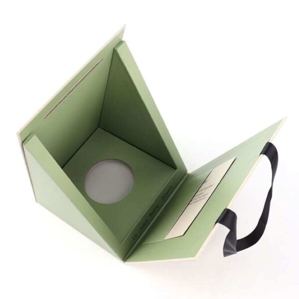 01 Handheld ribbon Candle folding box