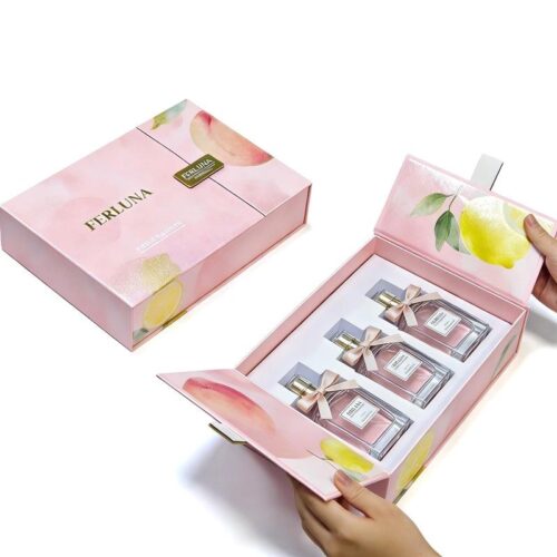 Double-door perfume box