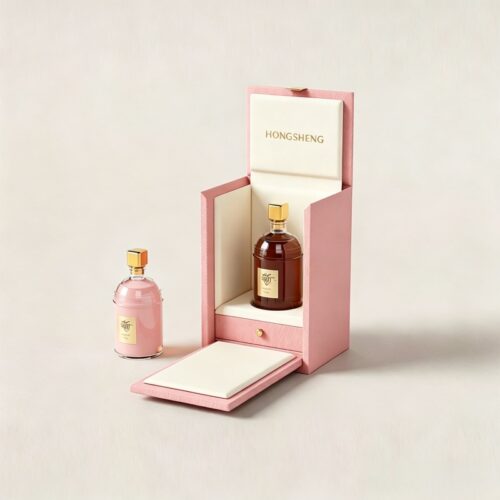 Drawer-style perfume box