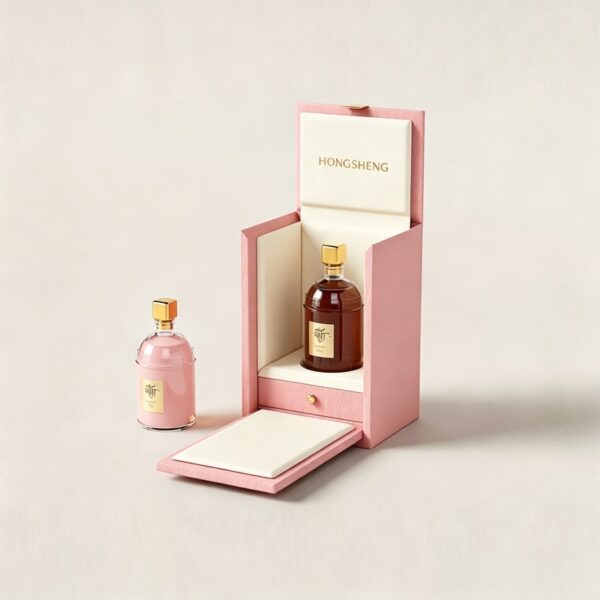 Drawer-style perfume box
