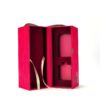 Portable foldable magnetic Wine box