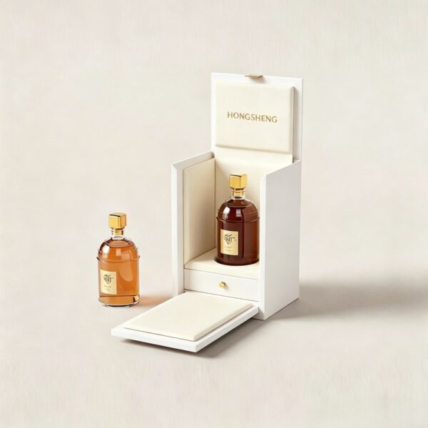 Drawer-style perfume box