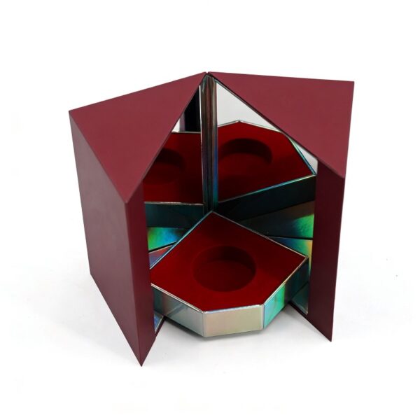 Double-door perfume box