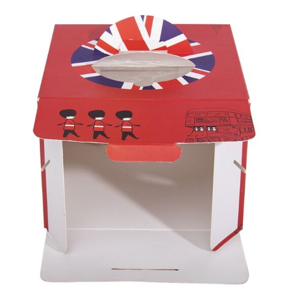 Foldable Handheld Cake Box