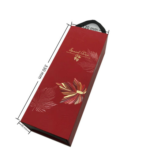 Luxury foldable portable Wine box