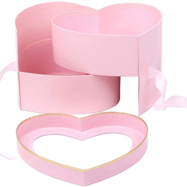 Heart-shaped Flower box