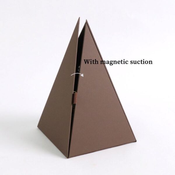 Foldable magnetic closure perfume box