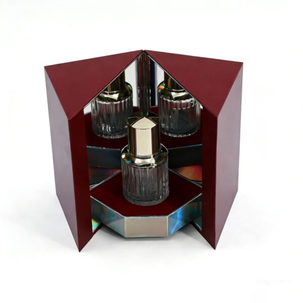 Double-door perfume box