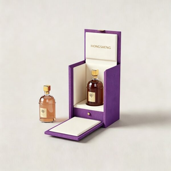 Drawer-style perfume box