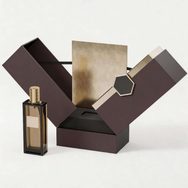 Custom Tri-Fold Opening Luxury Perfume Box
