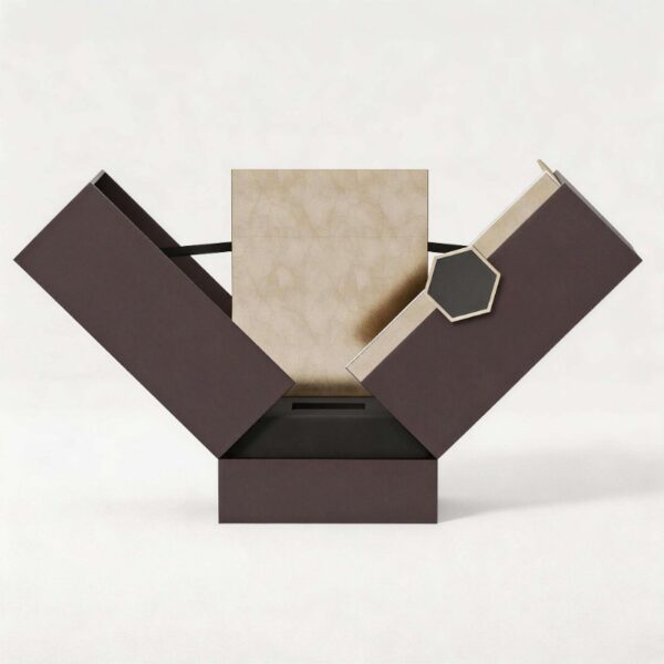 Custom Tri-Fold Opening Luxury Perfume Box
