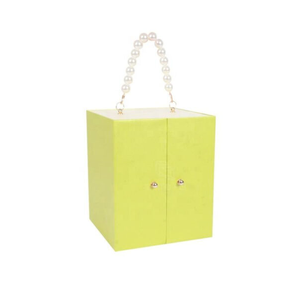 主图1 Light Green Double Door Drawer Jewelry Storage Box with Pearl Handle