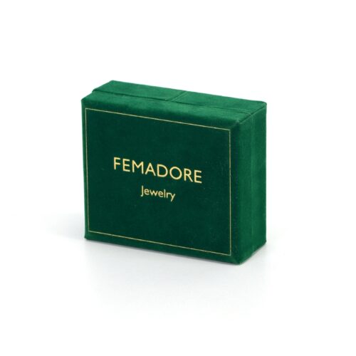 Custom Luxury Velvet Jewelry Packaging Box