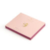 Pink Book Shaped Cosmetic Mask Rigid Gift Box