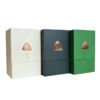 Green Fan-Shaped Luxury Perfume Gift Box Set