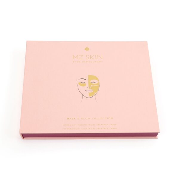 Pink Book Shaped Cosmetic Mask Rigid Gift Box