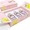 Pink Fruit Print Perfume Gift Box