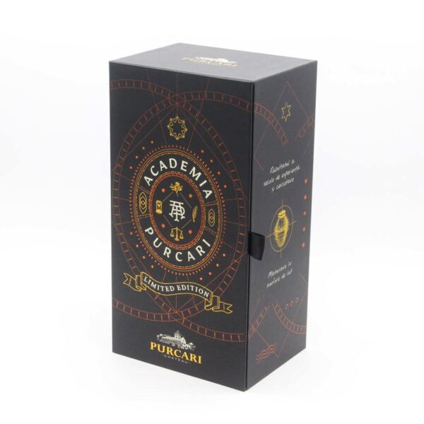 Customized double-door magnetic book-style luxury gold-stamped printed wine gift box