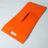 Orange foldable handheld cosmetic gift box