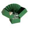 Green Fan-Shaped Luxury Perfume Gift Box Set