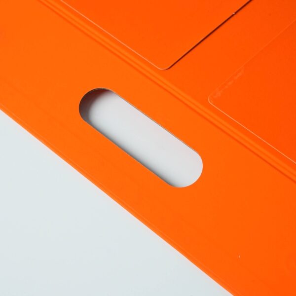 Orange foldable handheld cosmetic gift box
