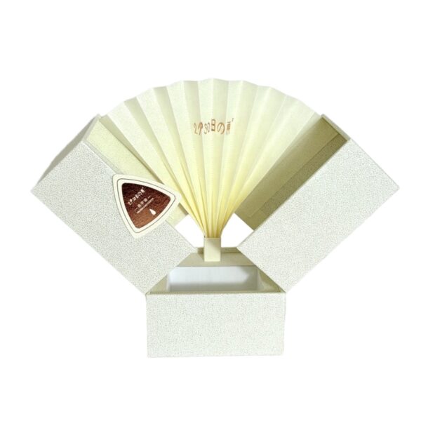Green Fan-Shaped Luxury Perfume Gift Box Set