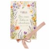 004 Custom Luxury Candle Gift Box with Book Style Magnetic Closure and Ribbon Opening Design