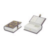 01 Luxury Book Shaped Jewelry Box with Multi Jewelry Storage Compartments