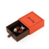 02 Luxury Velvet Drawer Jewelry Box with Logo for Ring, Necklace and Bracelet Packaging