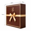 05 Luxury Flip Top Chocolate Box with Gold Foil Logo for Premium Chocolate Packaging