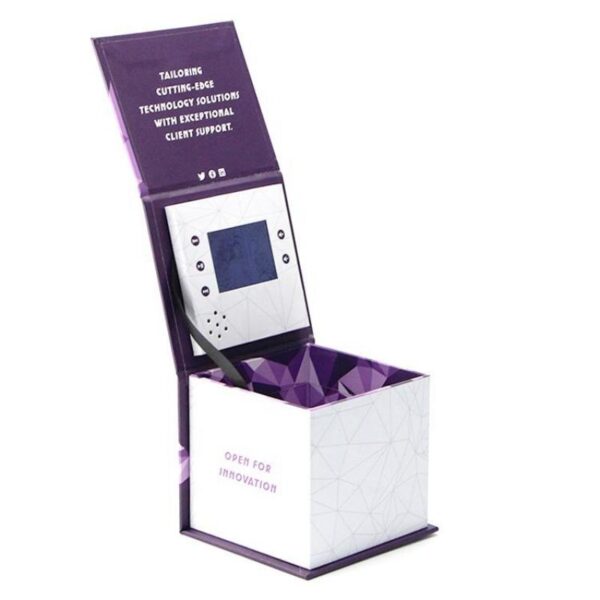 Custom Video Gift Box with Built-in Screen