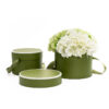 Custom Flower Box with Round Rigid Structure