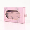 Window Cosmetic Box with Plastic Inner Tray, Custom Logo Printing