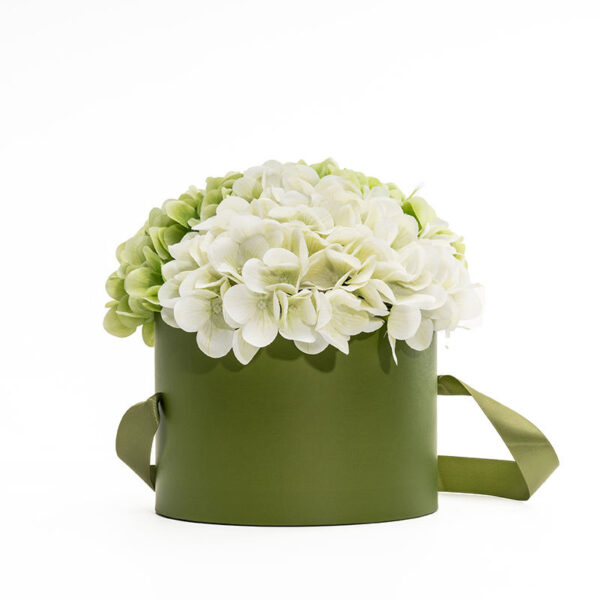 Custom Flower Box with Round Rigid Structure