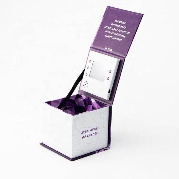 Custom Video Gift Box with Built-in Screen