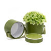 Custom Flower Box with Round Rigid Structure